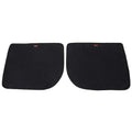 Black Waterproof Dog Car Door Protector Covers 2 Pack