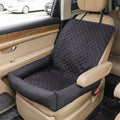 Premium Black Dog Car Seat Cover Nest