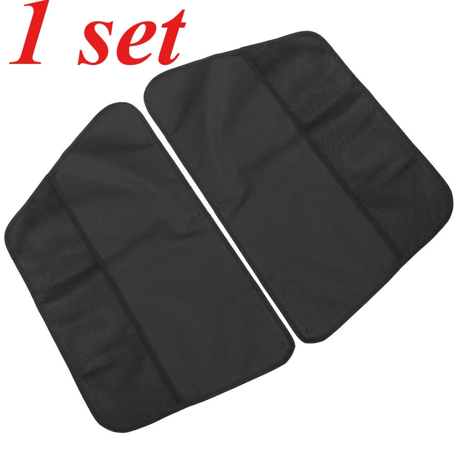 Black Anti-Scratch Car Door Panel Guard Set for Dogs 1 Pair