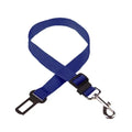 Blue Adjustable Dog Car Seat Belt Tether
