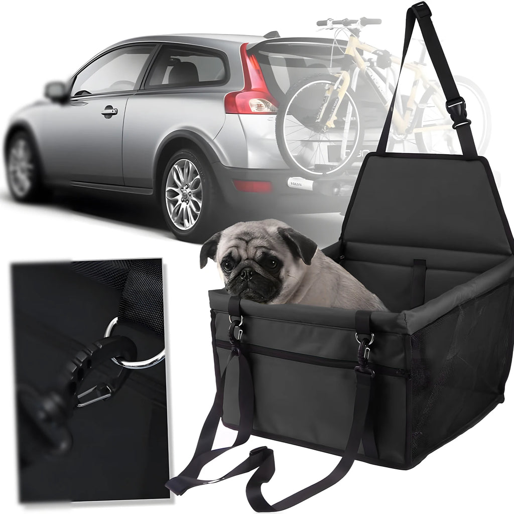 Black Dog Booster Seat for Medium Dogs