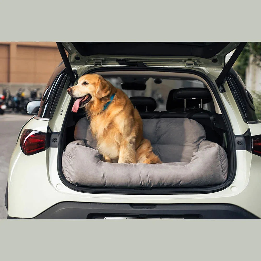 Premium Pink Dog Booster Seat Carrier Bed for Travel
