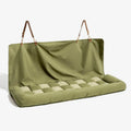 Green Luxury Dog Booster Seat Bed for Double Seats