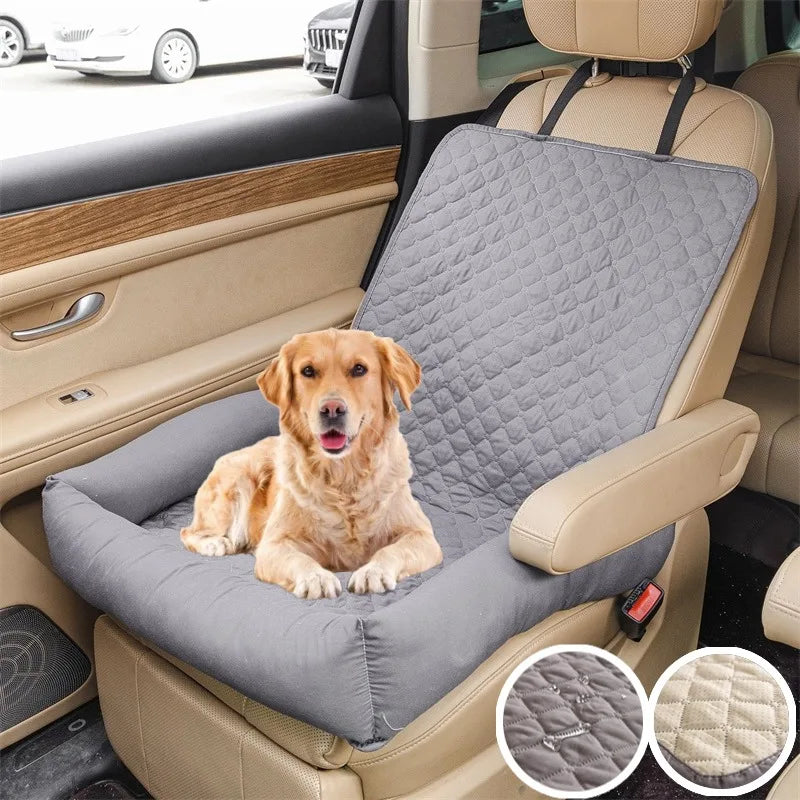 Premium Red Dog Car Seat Cover Nest