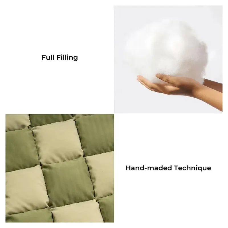 Brown Luxury Dog Booster Seat Bed for Double Seats