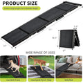 Dog Ramp for Cars for Large Dogs – Folding Non-Slip Portable Pet Ramp Up to 250 lbs