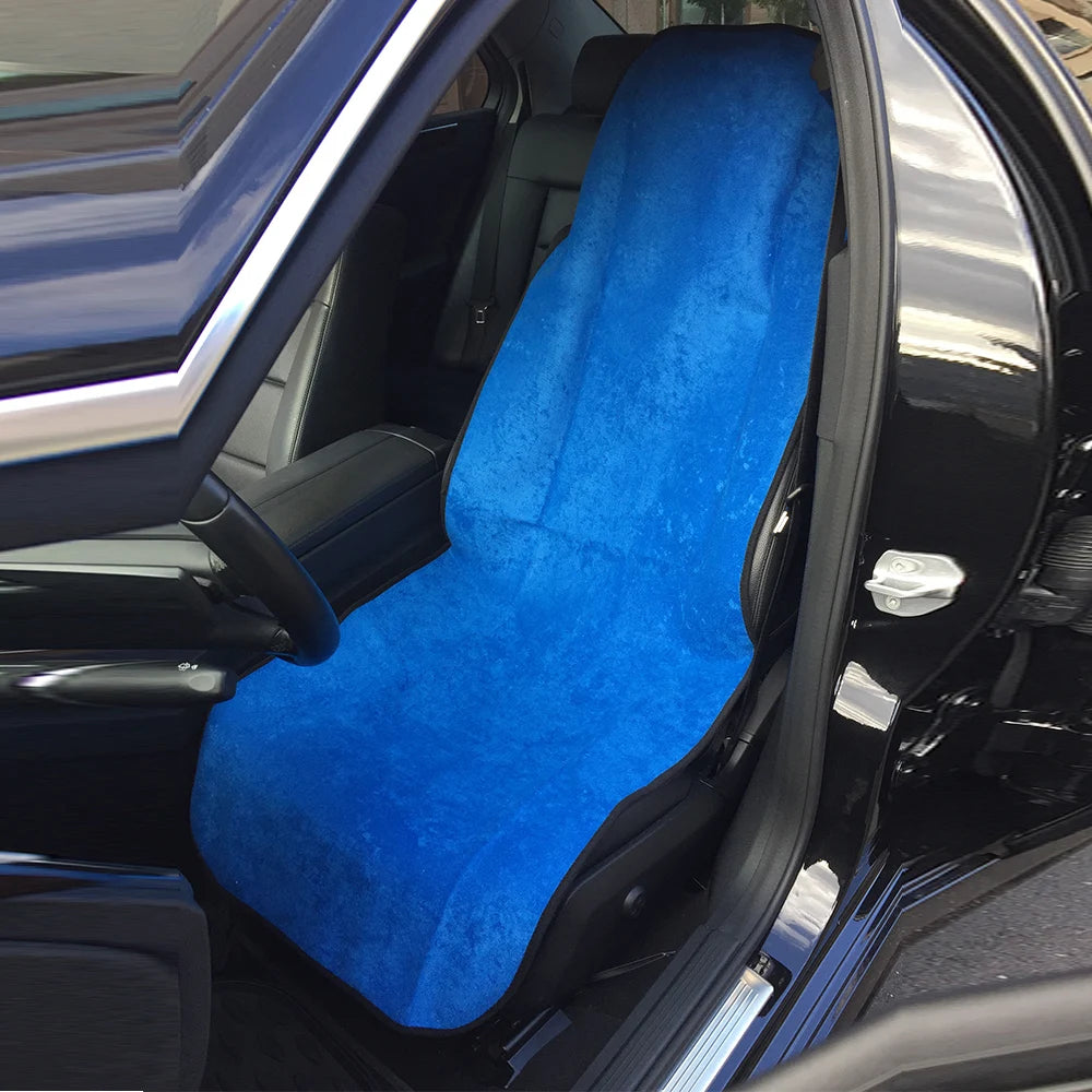 Blue Front Seat Covers for Dogs