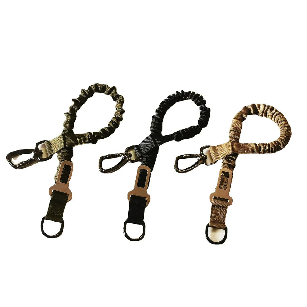 Black Dog Seat Belt Tether for Cars