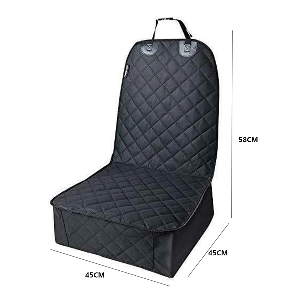 Front Seat Covers Waterproof Dog Car Front Seat Protector with Side Flaps