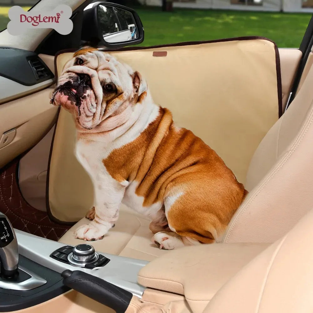 Gray Waterproof Dog Car Door Protector Covers 2 Pack