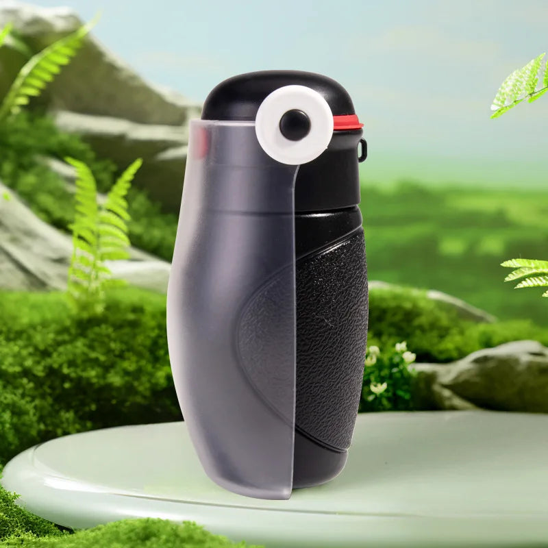 Black Portable Dog Water Bottle