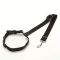 Black Dog Seat Belt Tether Adjustable Car Safety Leash