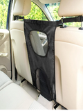 Black Nylon Car Pet Net Barrier for Backseat Safety