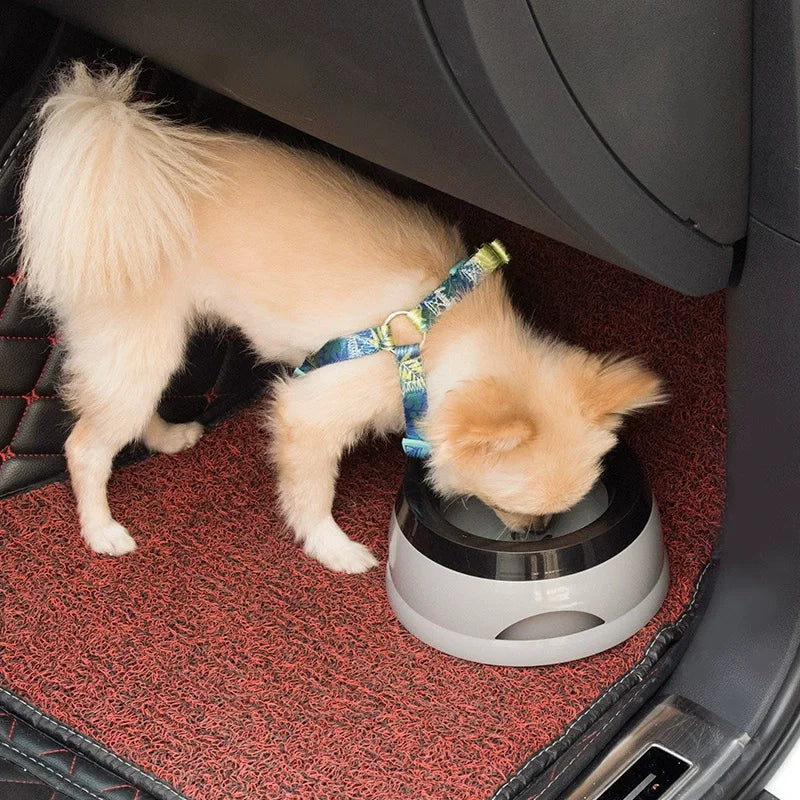 Anti-Splash Travel Water Bowl for Dogs