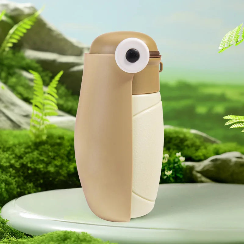 Khaki Portable Dog Water Bottle