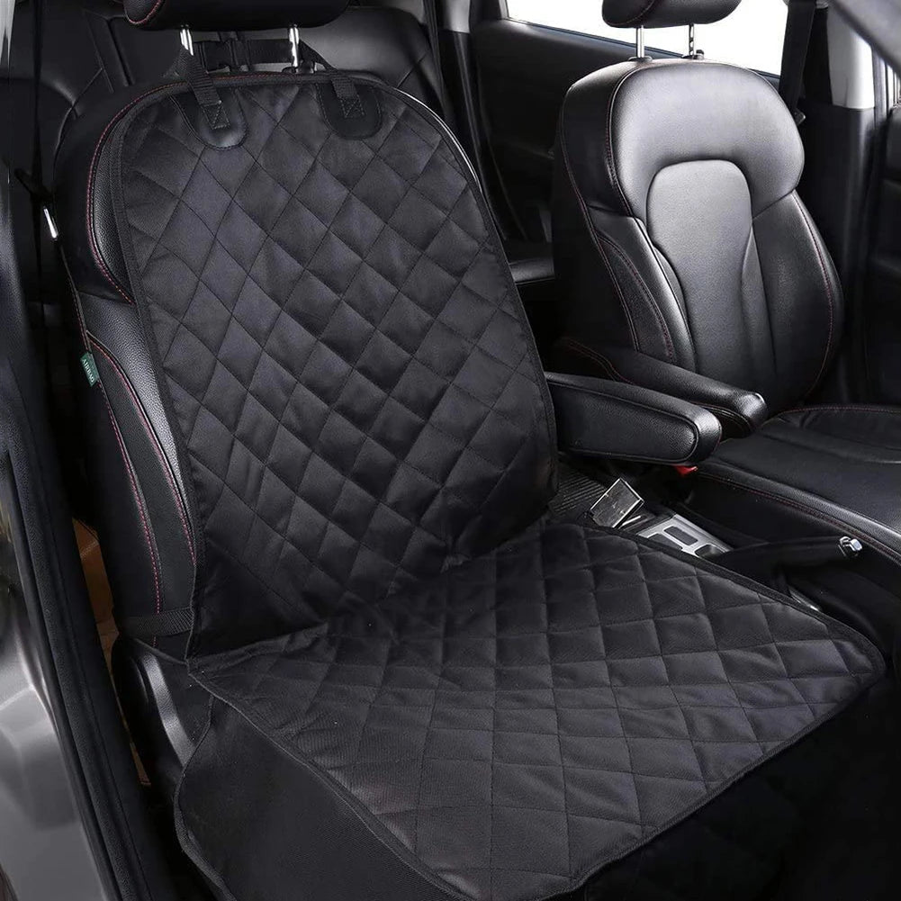 Front Seat Covers Waterproof Dog Car Front Seat Protector with Side Flaps