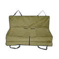 Green Waterproof Dog Car Seat Cover for Back Seat