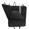 Black Premium Dog Car Back Seat Extender with Hard Bottom