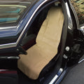 Beige Front Seat Covers for Dogs